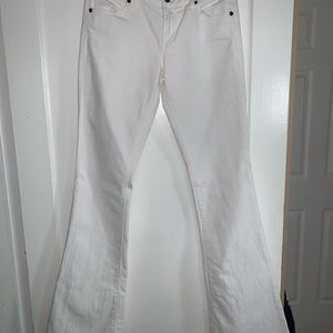 Vince White Flare leg jeans